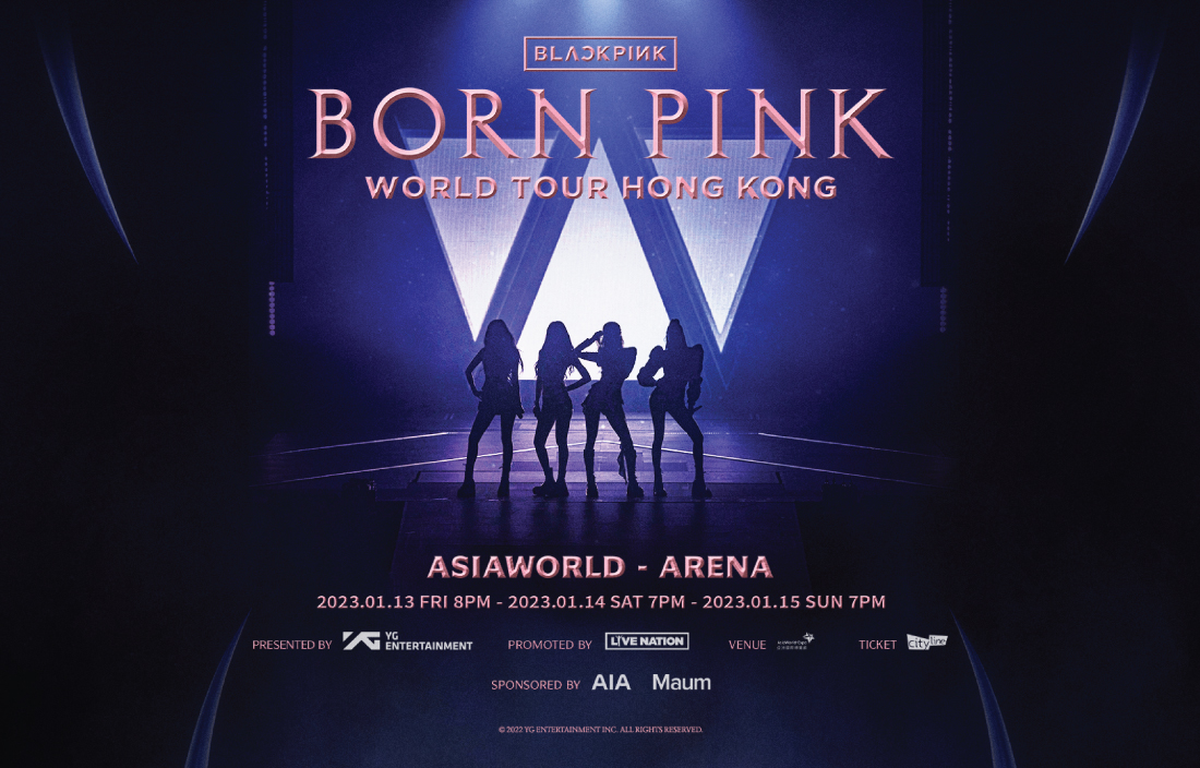 BLACKPINK WORLD TOUR [BORN PINK] HONG KONG AsiaWorldExpo